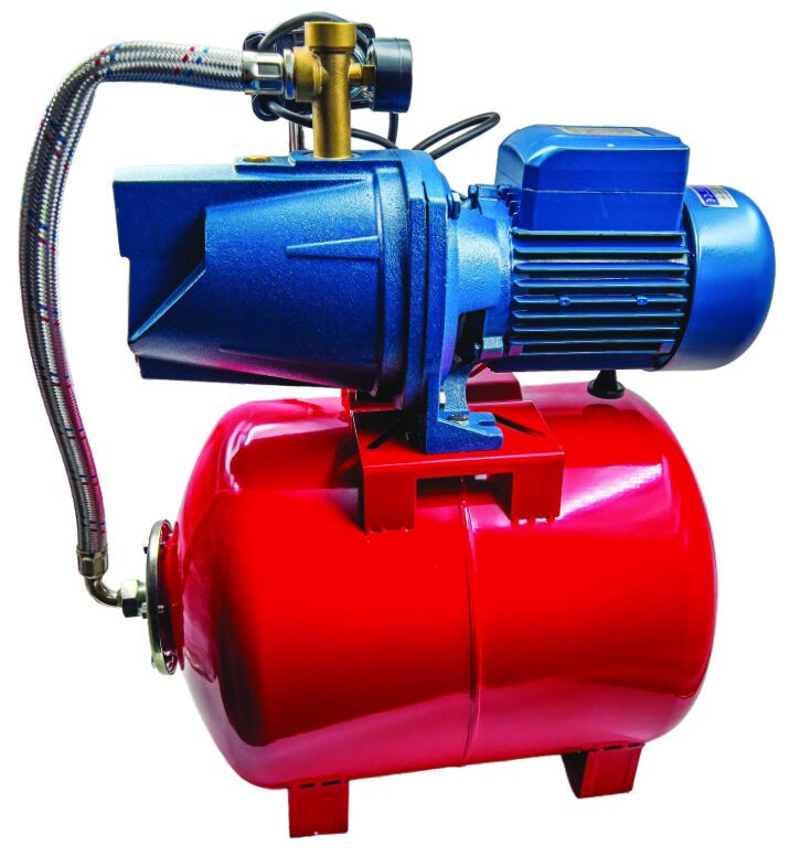 TANKLI JET-AH SERİSİ BAKIR SARGILI HİDROFORLU SANTRİFÜJ POMPA JET-1500AH+24L