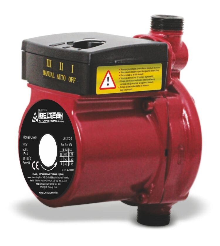 GPD SERİSİ SICAK SU BASINÇ POMPASI GPD15-9A