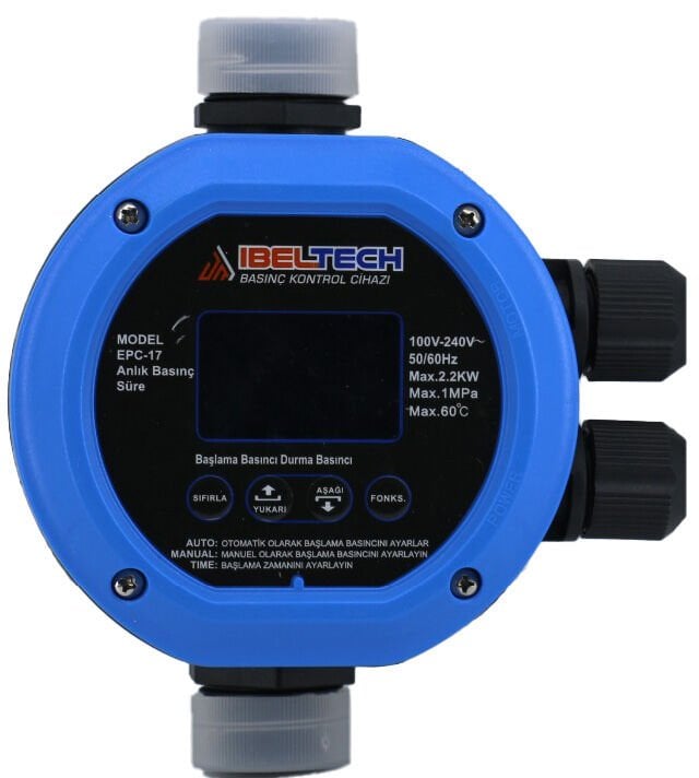 DİJİTAL BASINÇ KONTROL CİHAZI EPC-17