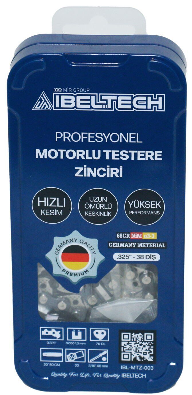 68CRNİMO3-3 GERMANY SERİSİ PREMİUM RULO ZİNCİLERİ 3/8'' KÖŞELİ 34 DİŞ
