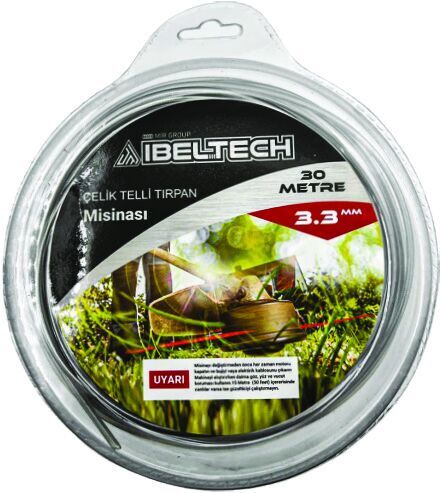 PREMİUM METAL SSA ÇELİK TIRPAN MİSİNA IBL-MSN-006M