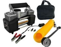 PREMİUM 2X PİSTONLU YÜKSEK BASINÇLI ARAÇ KOMPRESÖRÜ 12V X1350-S