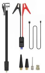 4IN1 PROFESYONEL AKÜLÜ HAVA KOMPRESÖRÜ IBL-AHK03 (HAVA KOMPRESÖRÜ+AKÜ TAKVİYE+POWERBANK+LED IŞIK)