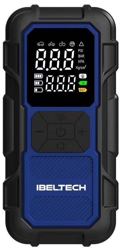 4IN1 PROFESYONEL AKÜLÜ HAVA KOMPRESÖRÜ IBL-AHK04 (HAVA KOMPRESÖRÜ+AKÜ TAKVİYE+POWERBANK+LED IŞIK)